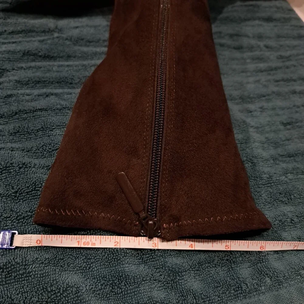 Faux Suede Boots - Picture 9 of 14